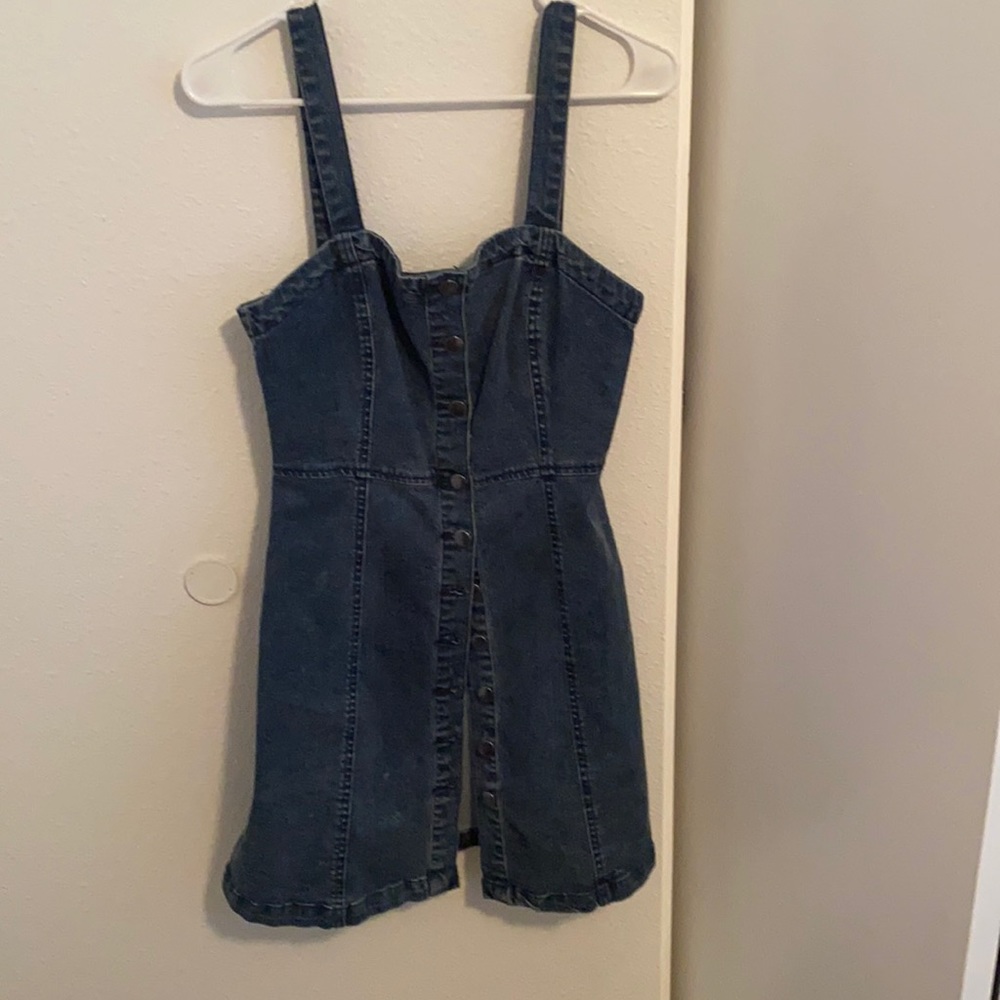 Button up dress